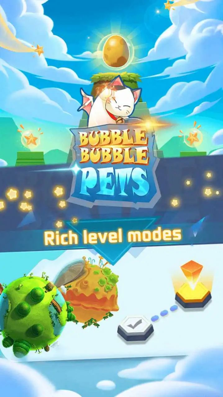 Pet Bubble Shooter Blast Mobile Version