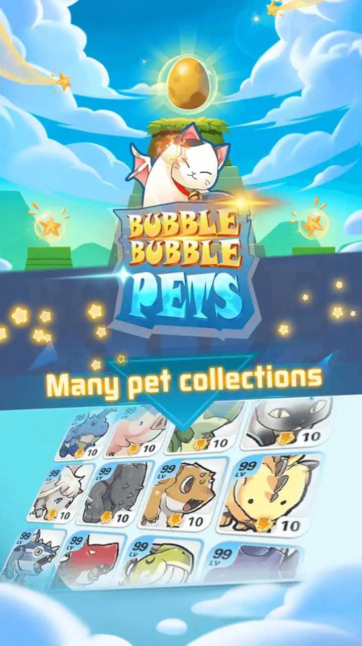 Pet Bubble Shooter Blast Mobile Version