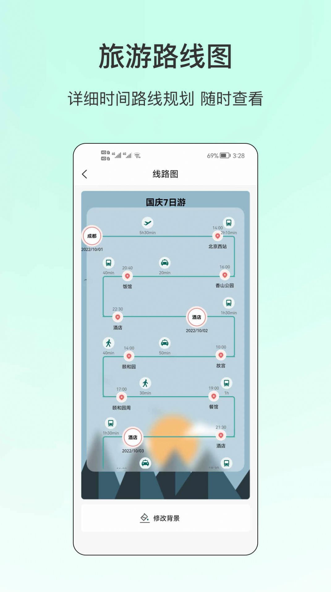 旅游规划表app