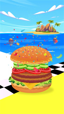 Burger Crazy Run Game