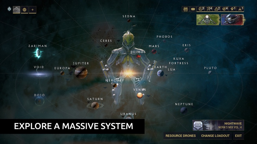 Warframe MOBILE mobile game