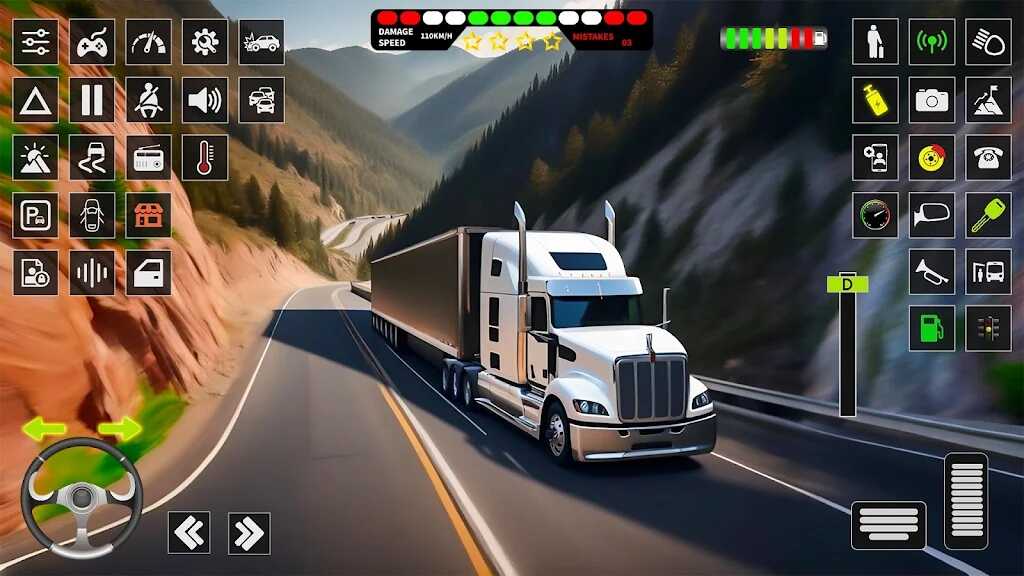 Heavy American Truck Game