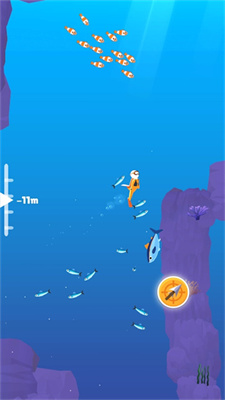 A versão mais recente do jogo para celular Sushi Diver