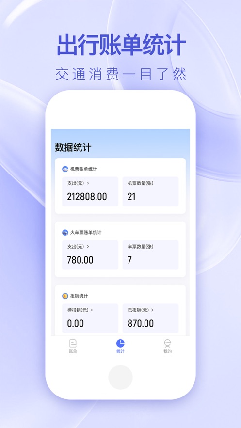 Anxin travel ledger app