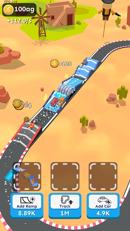 Merge Stunt Tracks Game