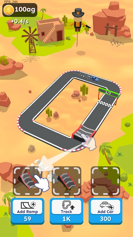 Merge Stunt Tracks Game