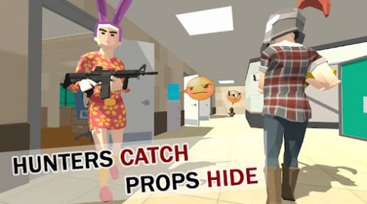 Hide and seek action shooting game