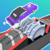 Merge Stunt Tracks Game