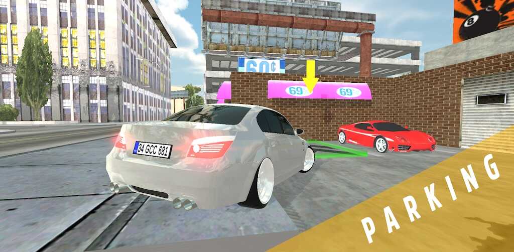 Lyon Drift Park Simulator-Spiel Chinesische Mobilversion