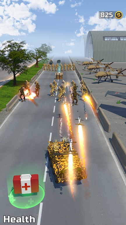 Road Tank Game Mobile Version