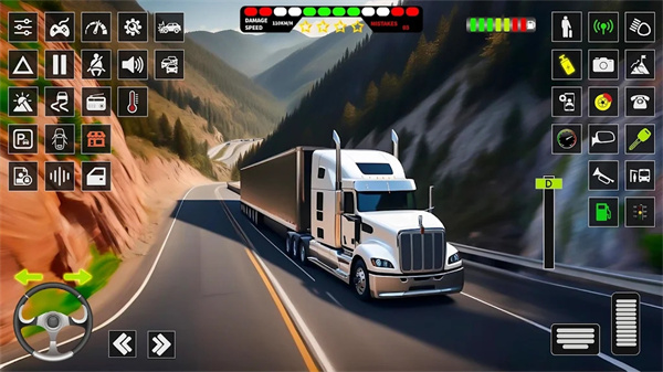 Version mobile du jeu American Truck Cargo Simulator