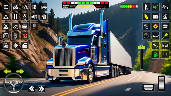 Version mobile du jeu American Truck Cargo Simulator