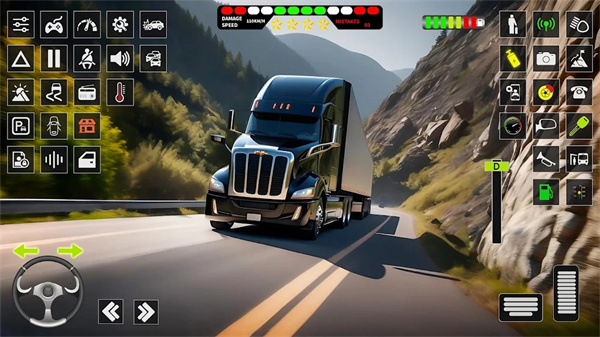 Version mobile du jeu American Truck Cargo Simulator