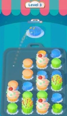 Jogo de negócios de cupcake