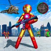 Установка игры Stickman Mecha Warrior