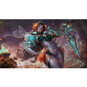 The original paintings of the LOL "Spiritual Flower of the Other Side" series of skins have been released