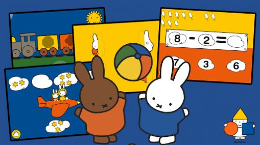 Miffy Educational kids game genuine mini game