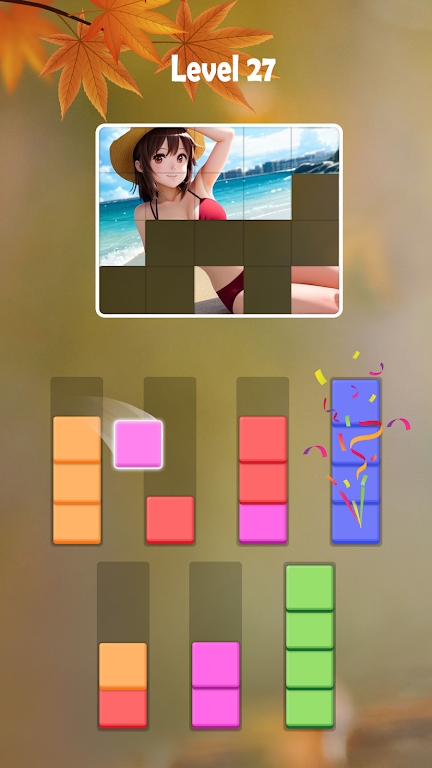 Picture block sorting mobile version ad-free