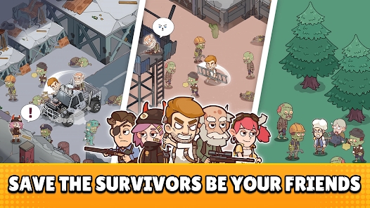 Mini Survivor Zombie War Handyspiel (Mini Sur