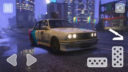 BMW E30 Urban Drift Mobile Version