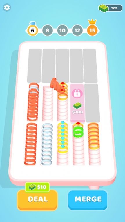 Ring sorting mobile version