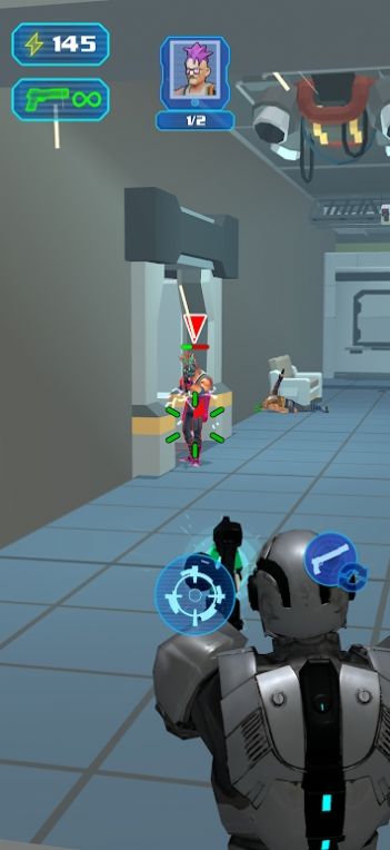 Robot Police Shooting Mobile Version