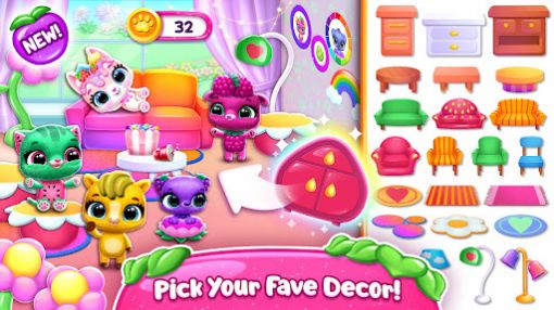 Fruitsies Pet Friends game mobile version