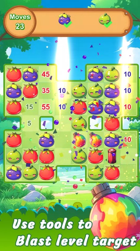 The latest version of Garden Explosion Master (Pop Garden)