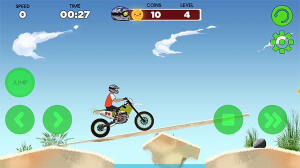 Extreme motorcycle endurance race mobile version