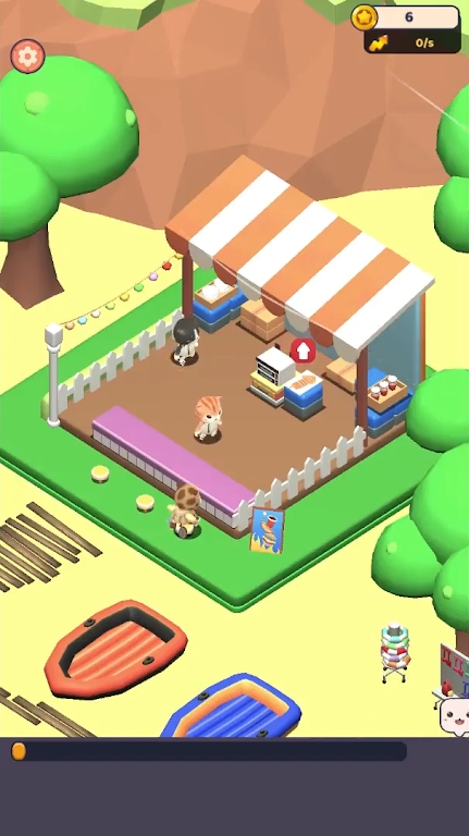 Cat sushi shop mobile version