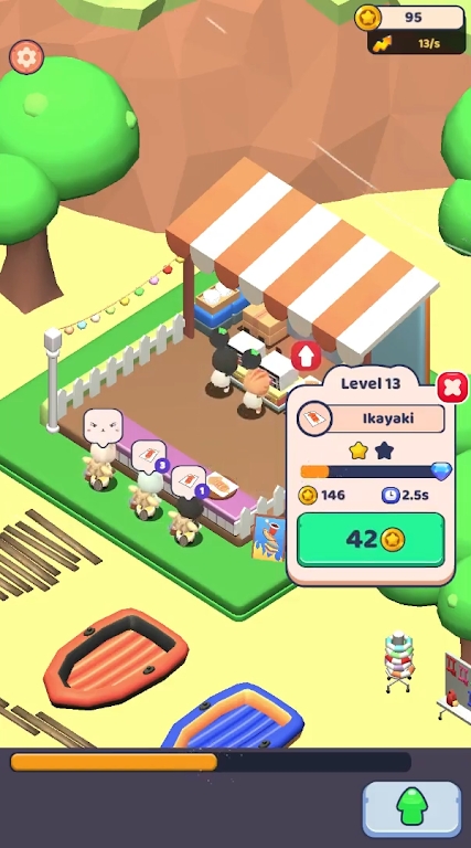 Cat sushi shop mobile version