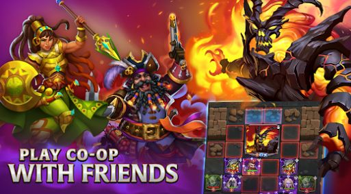 Friends and Dragons Puzzle RPG mobile version