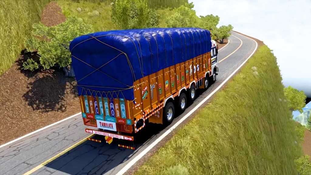 Indian truck cargo transport game mobile version