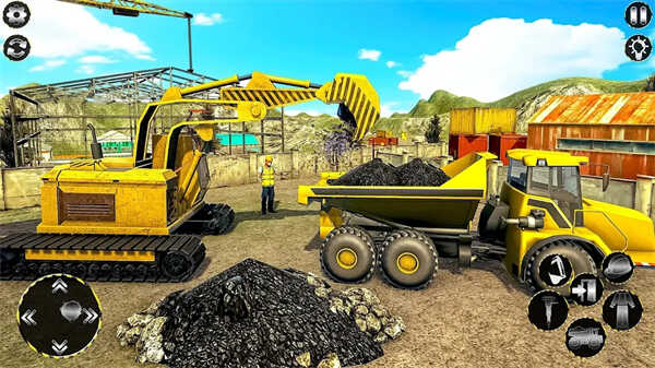 Versión móvil del juego Coal Mine Excavator