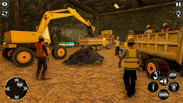 Versión móvil del juego Coal Mine Excavator