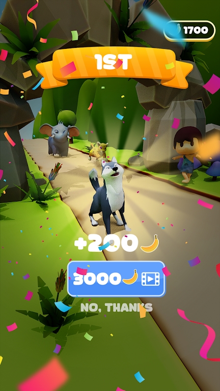 Animal Transformation Run Game