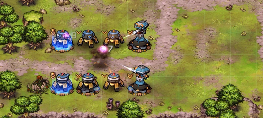 Tower defense construction