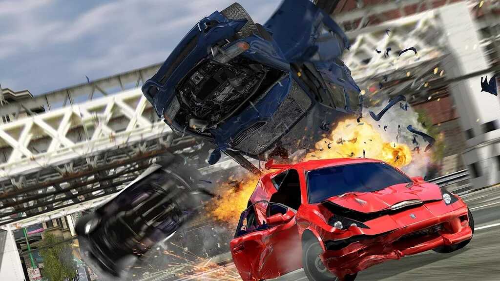 Accident Car Simulator Game