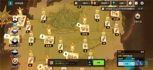 Kangong Cavalry Crown Sword World 1 Complete Collection Guide with Graphics and Text Guide and All Level Props Collection Roadmap