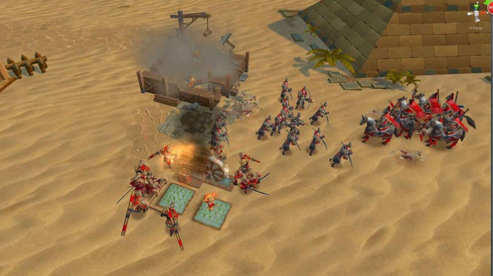 Versión original del juego Rise of Empire Total War