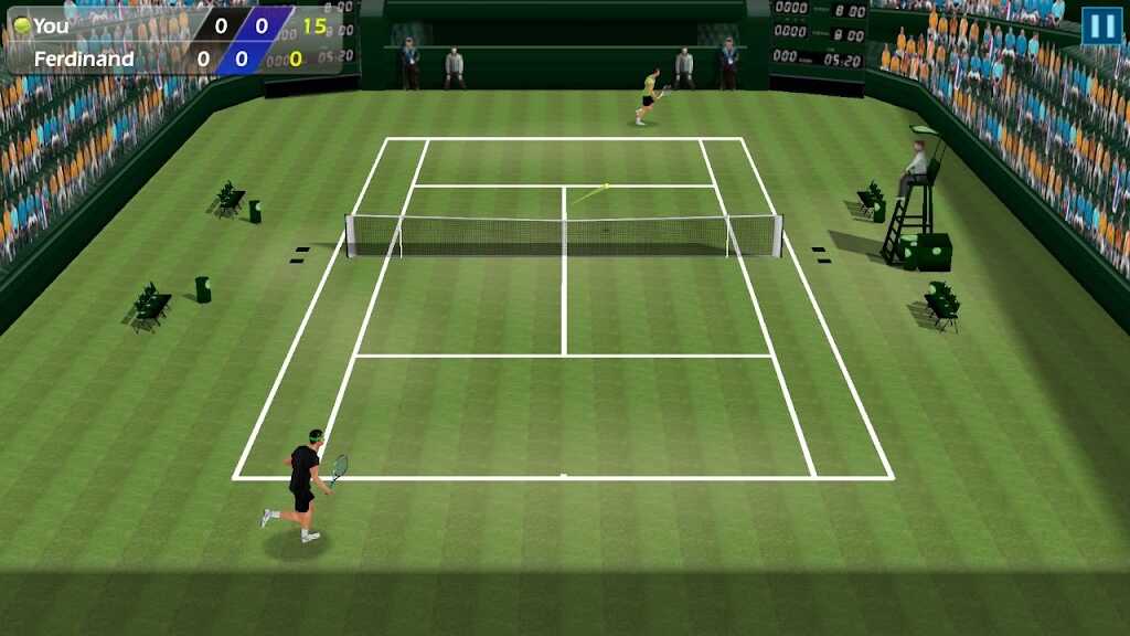 Tennis World Game Mobile Version