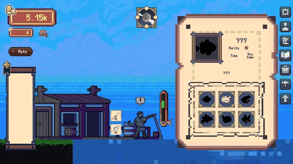 Pixel Harbor Fishing Game Chinese Version