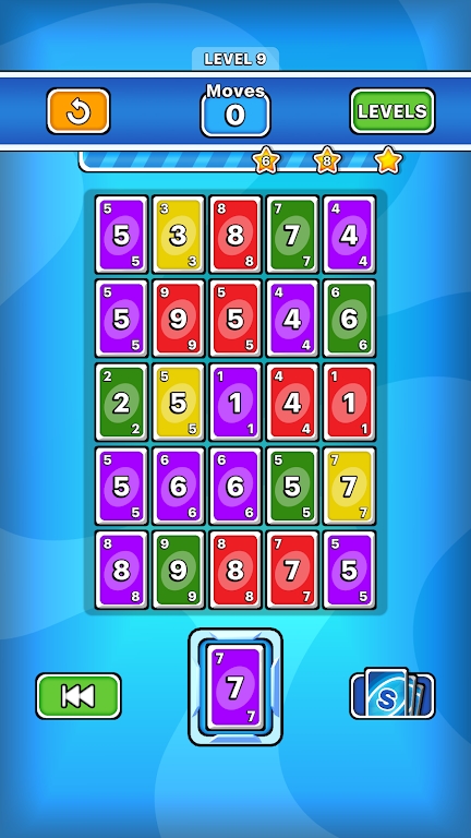 Multiple number connection game