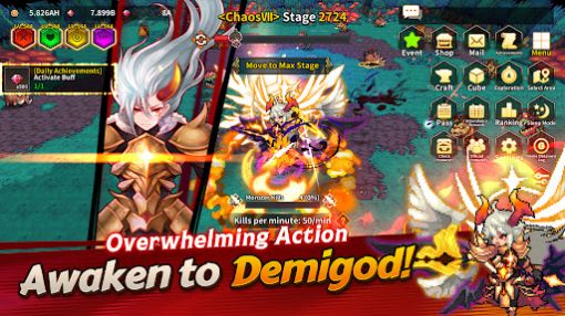 Demigod Idle Rise of a legend official version