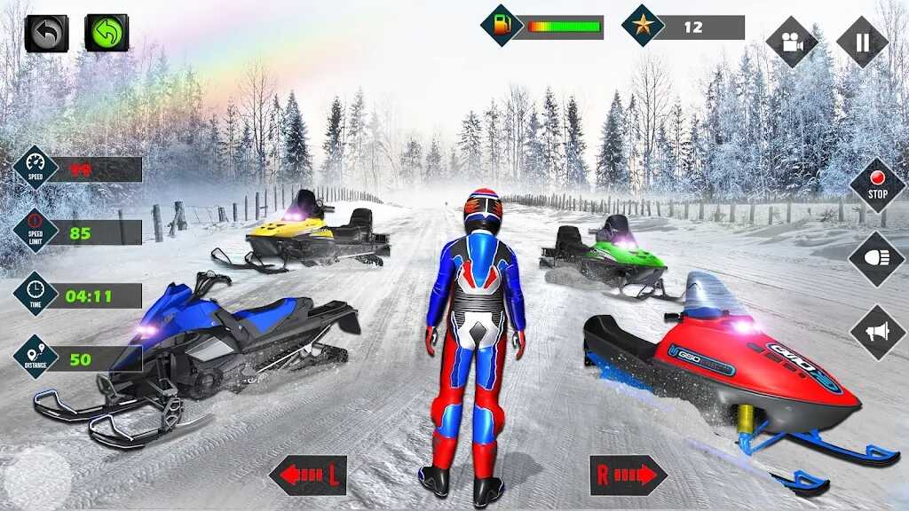 Snowmobile Simulator Mobile Version