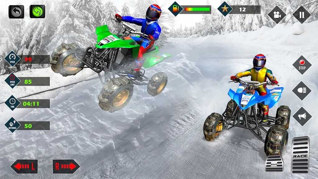 Snowmobile Simulator Mobile Version