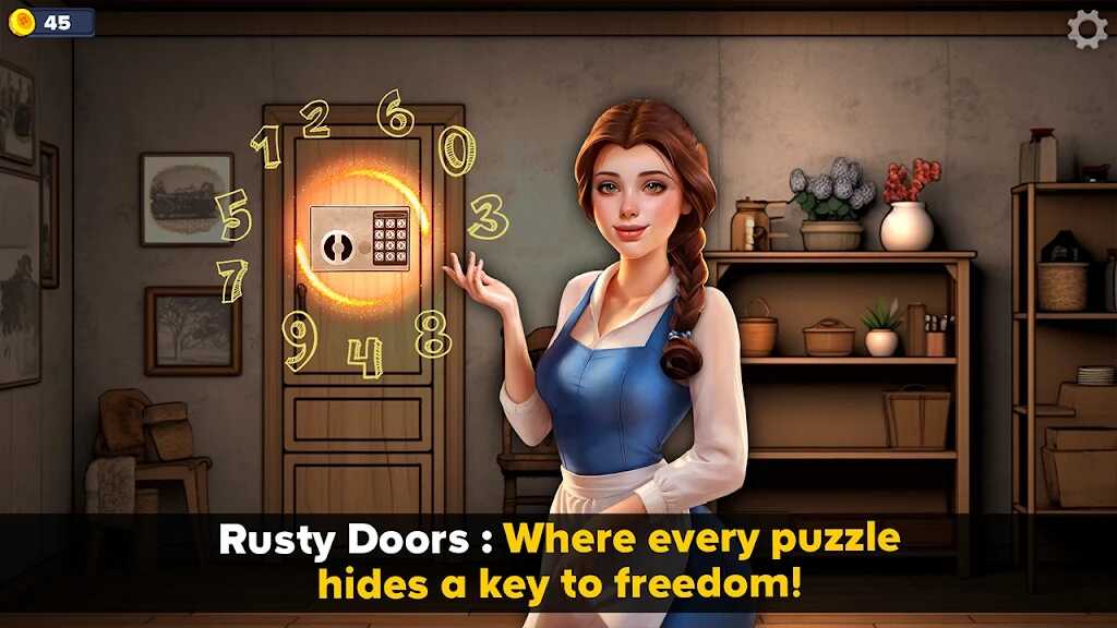 Escape Room 25 Rusty Doors Spiel Chinesische Version