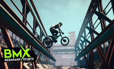 لعبة BMX المثيرة النسخة المحمولة