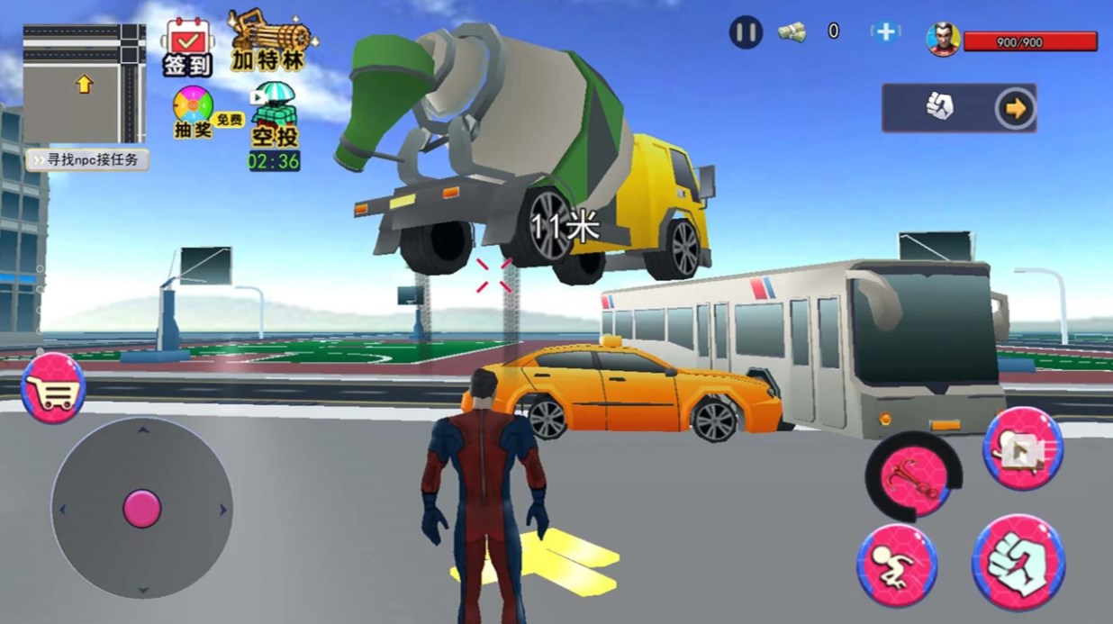 Amazing Spider Warrior Game Mobile Version