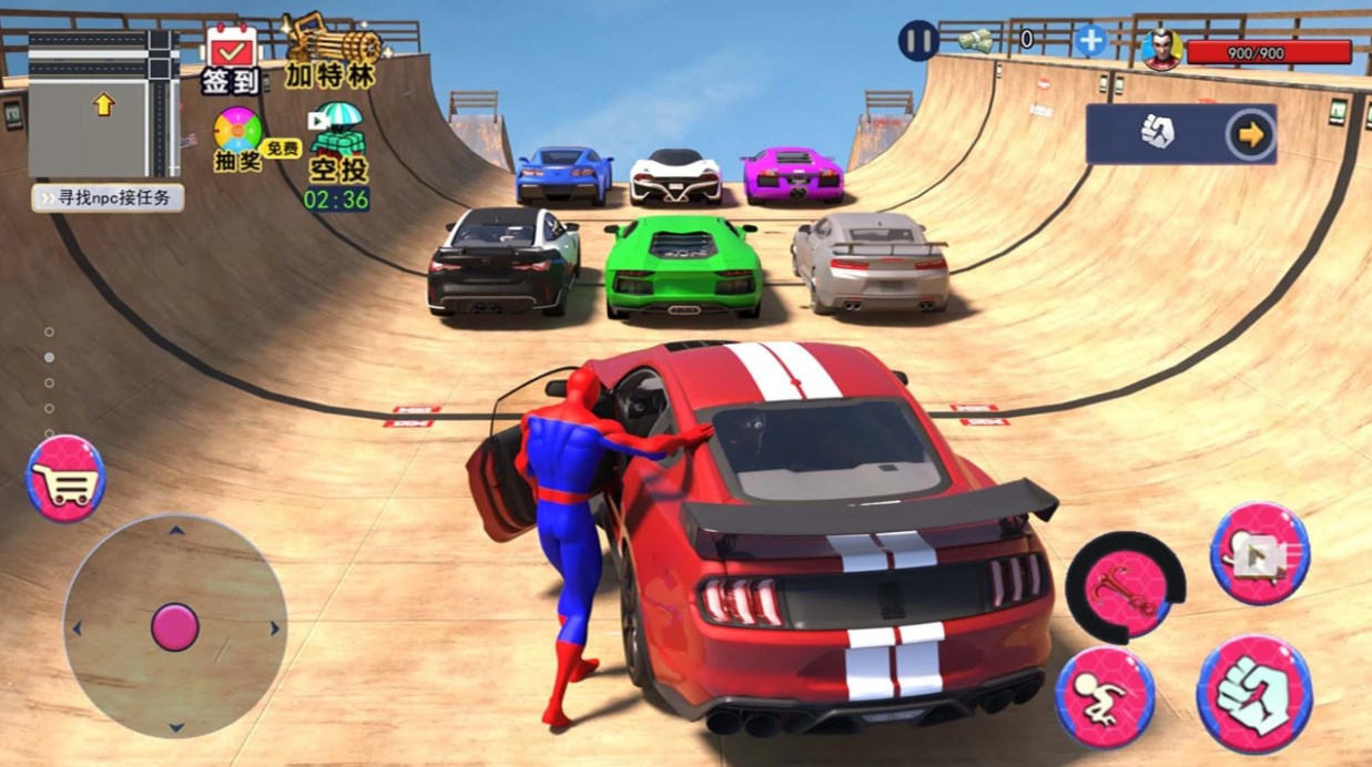 Amazing Spider Warrior Game Mobile Version